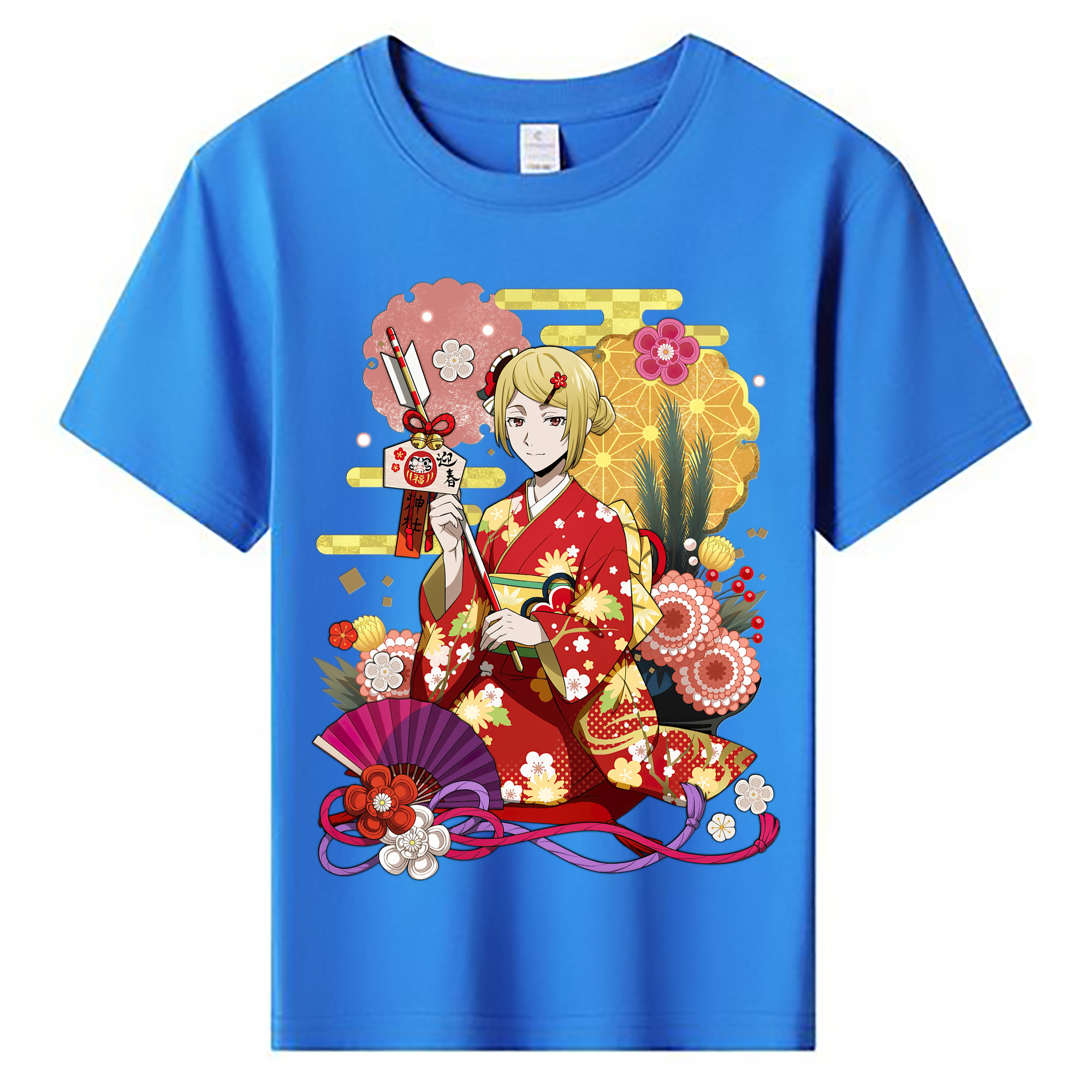 （画像用） 文豪ストレイドッグス Bungo Stray Dogs 綿100％キッズTシャツ（フロントプリント）